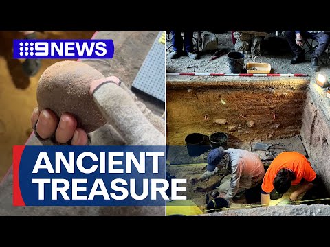 YouTube video thumbnail: New Archaeological Discovery Traces Australian Indigenous People Back to Ice Age