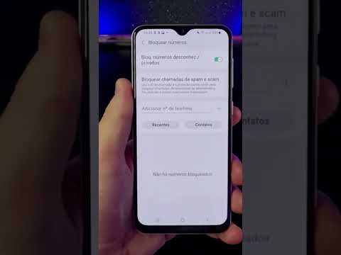 COMO BLOQUEAR CHAMADAS NO SAMSUNG #Shorts
