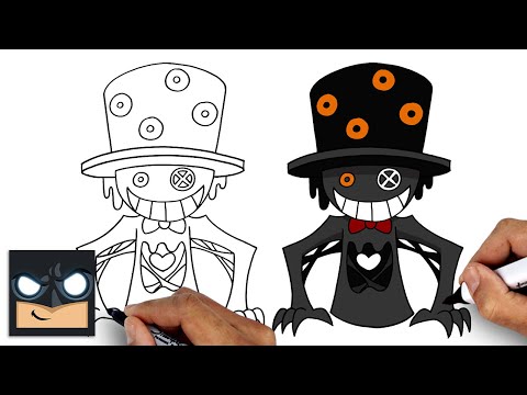 How to Draw Distorted Tio | Roblox Piggy