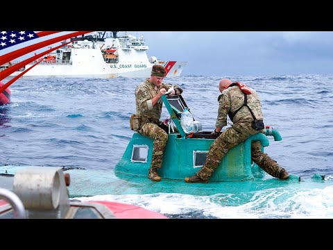 Fearless Specialized Forces Leap onto Semi-Submersibles in Middle of the Ocean