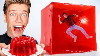 I Tested the 10 Most EXTREME Candy Recipes!! Viral Back To School Giant vs Mini TikTok Food + ASMR
