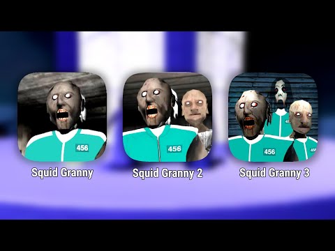 Squid Game Granny 1,2&3 Full Gameplay | Granny Squid Game Mods | Squid Game Season 3 Mod | Mod