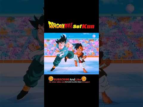 Goku fight Uub in different Timeline #dragonball #dragonballz #shorts #shortvideo #video #goku #uub
