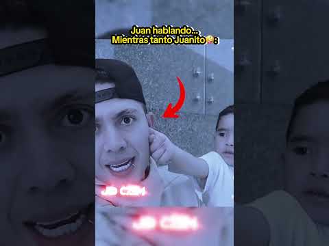 JUAN HABLANDO MIENTRAS TANTO JUANITO 😂 | #jukilop #shorts #kimberlyloaiza