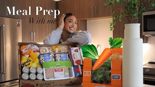 MEAL PREP WITH ME: Hiii IVE missed YOU!!
