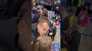 Jack Draper with fans after final of Sofia Open 11.11.2023