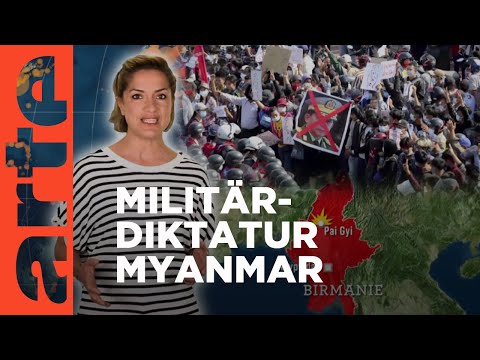 Myanmar: Bomben auf die Bevölkerung | Mit offenen Karten - Im Fokus | ARTE