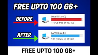 FREE UP STORAGE in Windows 11/10 Like A PRO!