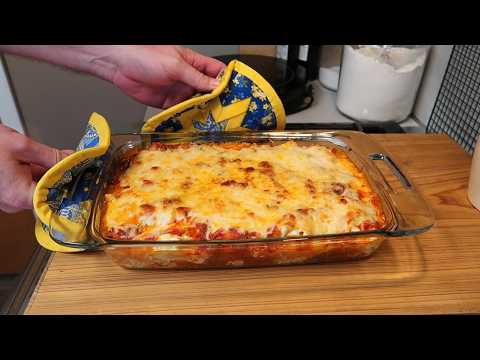 Extra Cheesy Baked Ziti!