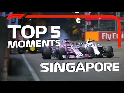 Top 5 Moments | 2018 Singapore Grand Prix