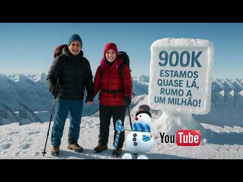 RUMO A UM MILHÃO DE INSCRITOS! VALEU AMIGOS!! #familiafalcote
