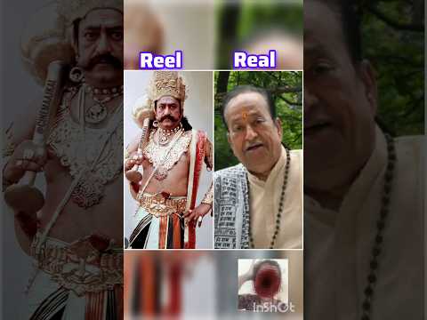 ramayan All characters reels vs real 💜 comments your favourite actor #like #love #ramayan #actor