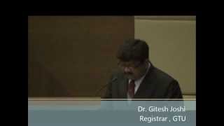 Dr. Gitesh Joshi , Registrar , GTU