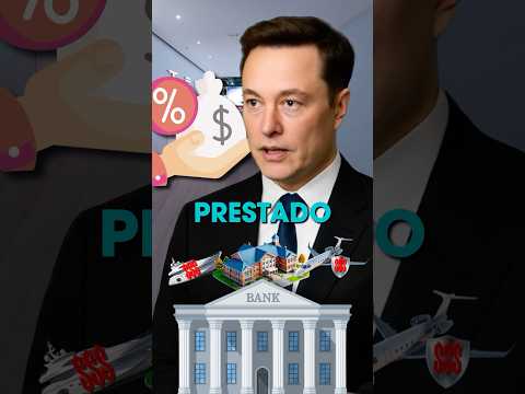 Los RICOS no usan su dinero 🧠💳 #finanzaspersonales #estrategias #impuestos #elonmusk