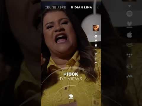 Benção! O clipe “O Céu se Abre”, da Midian Lima, já bateu mais de 100 mil views 🙌 #mkmusic