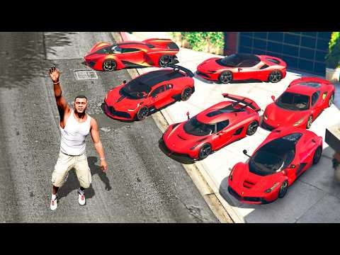 Robando TODOS LOS FERRARIS en GTA 5