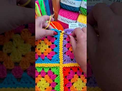 Crochet Granny Braid #shorts