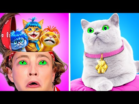 My Cat Controls My Emotions! 😼 Hacks for Pet Owners Inside Out in Real Life 🧠✨