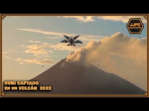 Impactante!!! avistamiento OVNI captado sobre un volcán de Nicaragua 2023 ¿Real?