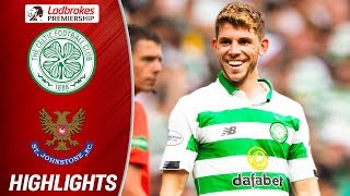 Celtic 7-0 St. Johnstone | Christie Nets Hat-Trick In Thumping Win | Ladbrokes Premiership