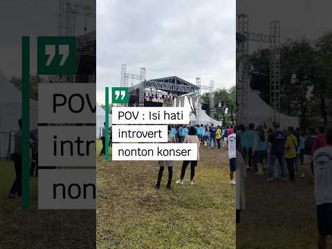 Introvert nonton konser? Worry not! #CekDuludiBlibli