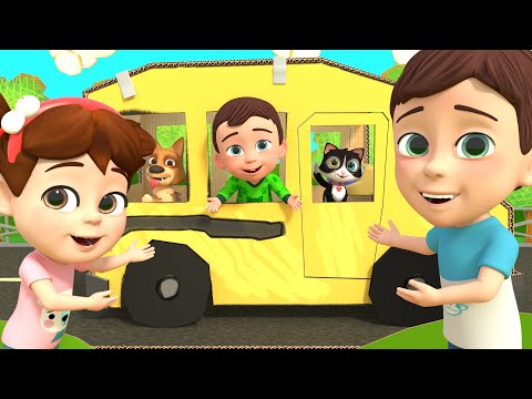 Wheels On The Bus | Let's Dance Song🕺🏻✨ +More Songs For Kids | Newborn Nursery Rhymes