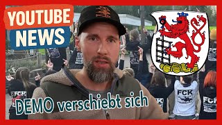 Wuppertal vs Robert Marc Lehmann | Demo Wuppertal verschiebt sich