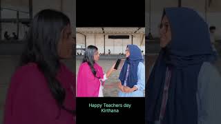 Happy Teachers day at Hindustan College done by Kirthana/#tkhealthtips 