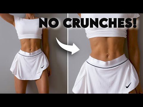 Get FEMININE 11 Line ABS! No Crunches, Intense, No Equipment, At Home Ab Workout