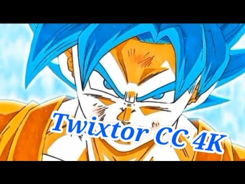 TWIXTOR goku Blue CC 4K