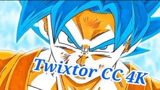 TWIXTOR goku Blue CC 4K