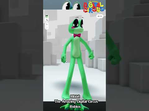 Roblox How to make Ribbit | The Amazing digital circus #Ribbit