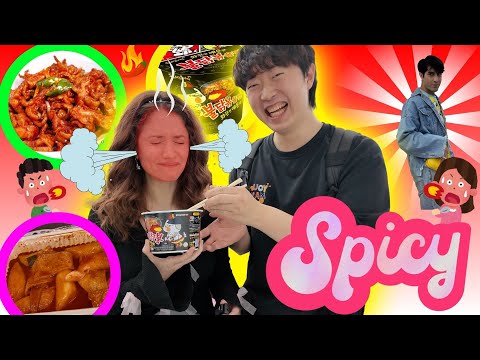 [VLOG FOOD] LA COMIDA MAS PICANTE 🌶 EN COREA | La probamos, nos incendi4mos y casi no sobrevivimos!