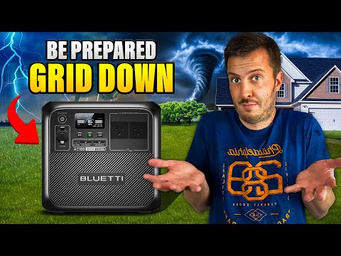 Ham Radio Comms *SHTF* - POWER BACKUP! (Bluetti AC180)
