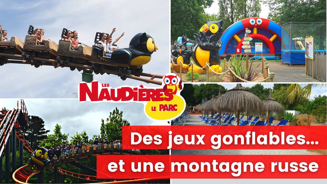 Le Parc des Naudières, près de Nantes, jeux et montagne russe