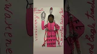 Breast Cancer Awareness Earrings by Luz Soaring Condor