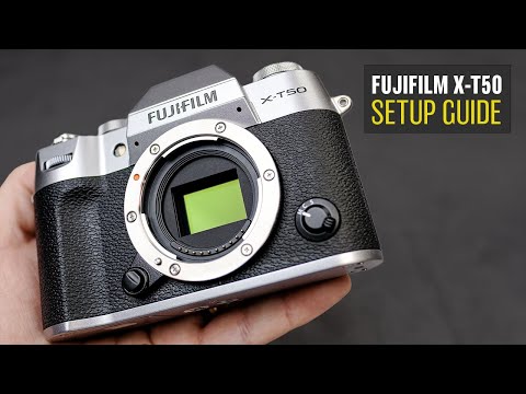 Fujifilm X-T50 Setup Guide for Beginners