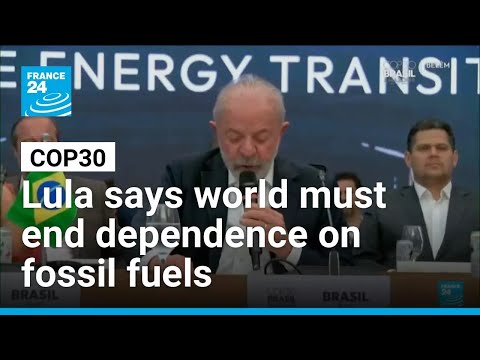 Lula says world must end dependence on fossil fuels as Brazil plans to ramp up oil drilling