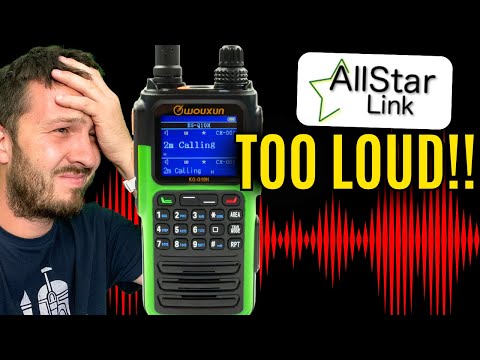 Stop Sounding Terrible on AllstarLink! (Correct Audio Level Settings)