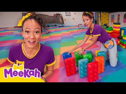Meekah's Colorful Playground Games | Blippi and Meekah Best Friend Adventures | Educational Videos
