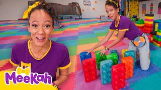 Meekah's Colorful Playground Games | Blippi and Meekah Best Friend Adventures | Educational Videos