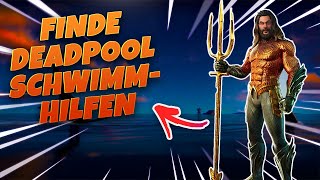 Finde DEADPOOL SCHWIMMHILFEN bei The Yacht | Fortnite Season 3 Woche 2 Herausforderung