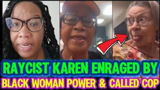 RAYCIST KAREN Enraged By BLACK WOMAN POWER & Called 👮‍♂️ on Her Now BLACK FOLKS BOYCOTTING YMCA