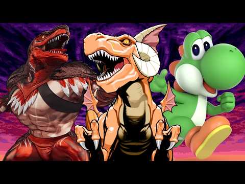 Top Ten Dinosaurs in Fighting Games