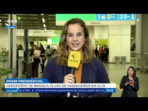 Aeroporto de Brasília se prepara para a posse presidencial