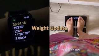 Weight Update vlog