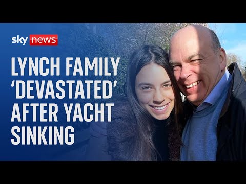 Superyacht: 'Devastated' Lynch family pay tribute after deadly sinking