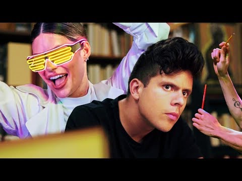 Crazy Library Party | Rudy Mancuso & Hannah Stocking