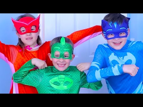 실생활에서 PJ 가면! | 전력 교환 | PJ 마스크 Korea