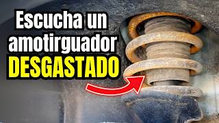 Así SUENAN los AMORTIGUADORES de la SUSPENSION cuando ya NO SIRVEN!!!
